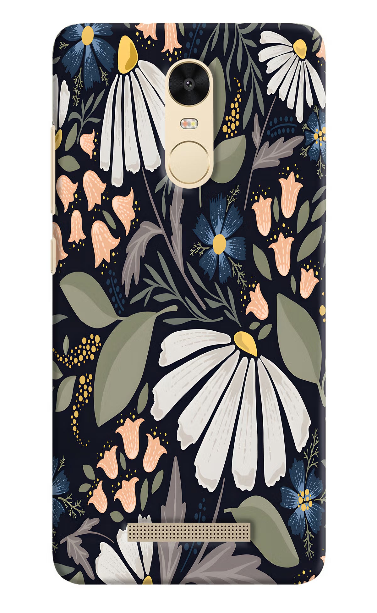 Flowers Art Redmi Note 3 Hard Case Back Cover by Casekaro