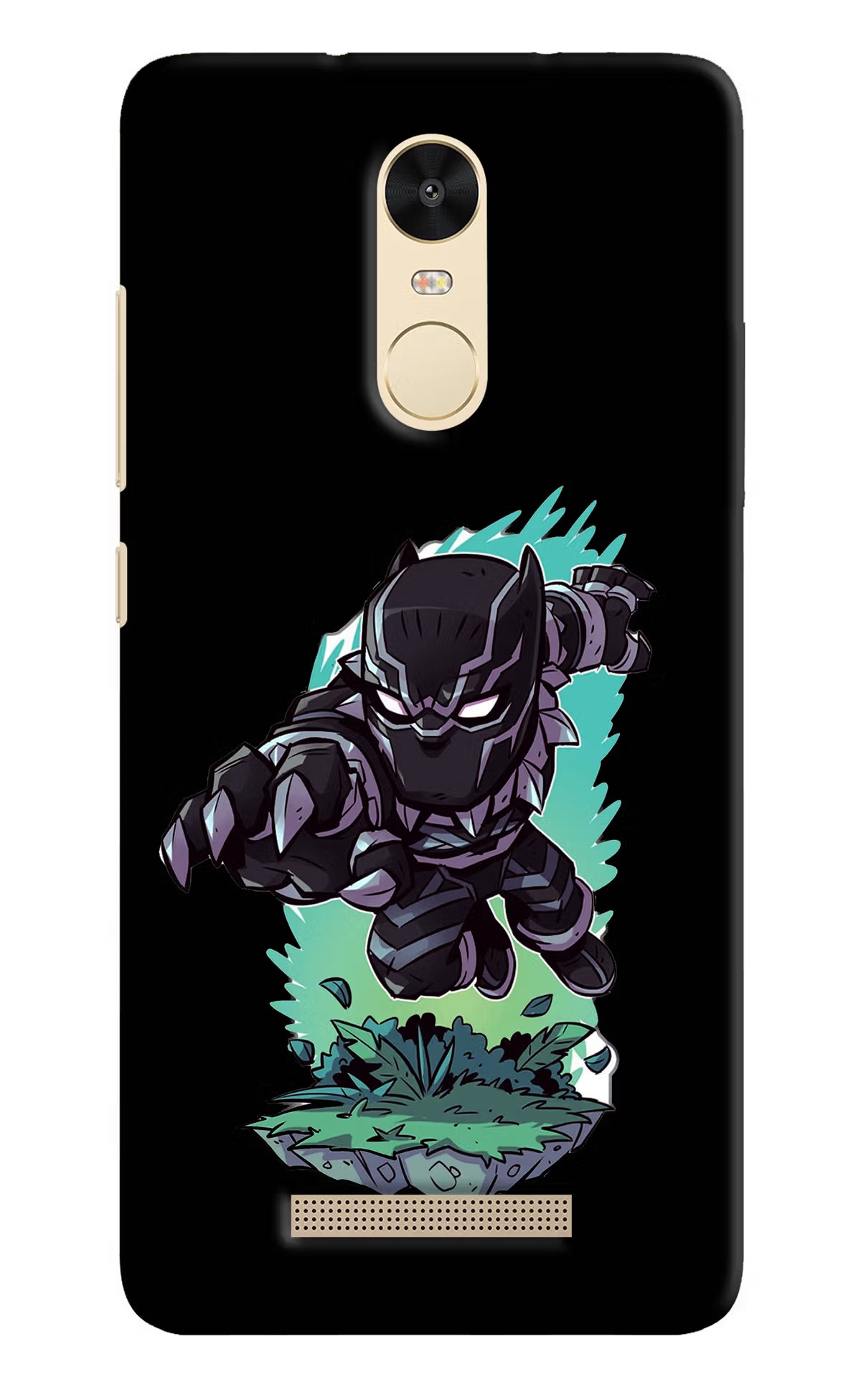 Black Panther Redmi Note 3 Hard Case Back Cover by Casekaro