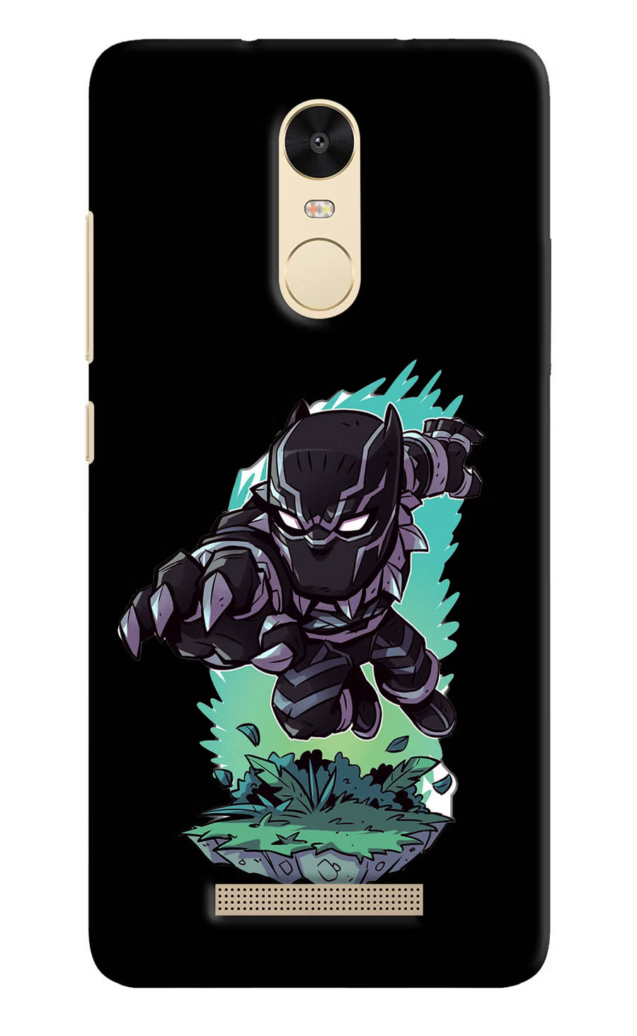 Black Panther Redmi Note 3 Back Cover, Hard case