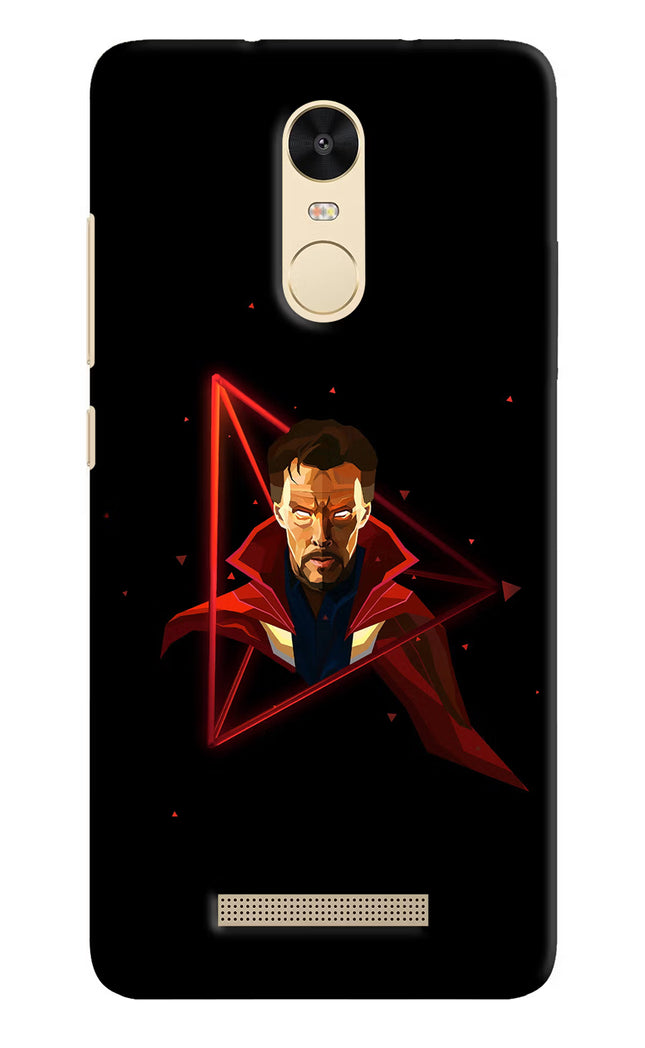 Doctor Ordinary Redmi Note 3 Hard Case Back Cover by Casekaro