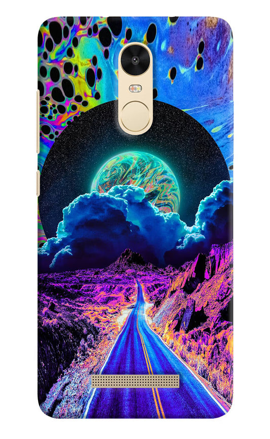 Psychedelic Painting Redmi Note 3 Hard Case Back Cover by Casekaro