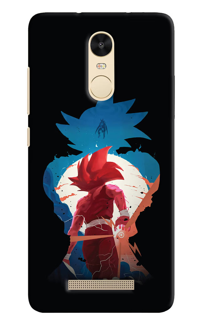 Goku Redmi Note 3 Hard Case Back Cover by Casekaro