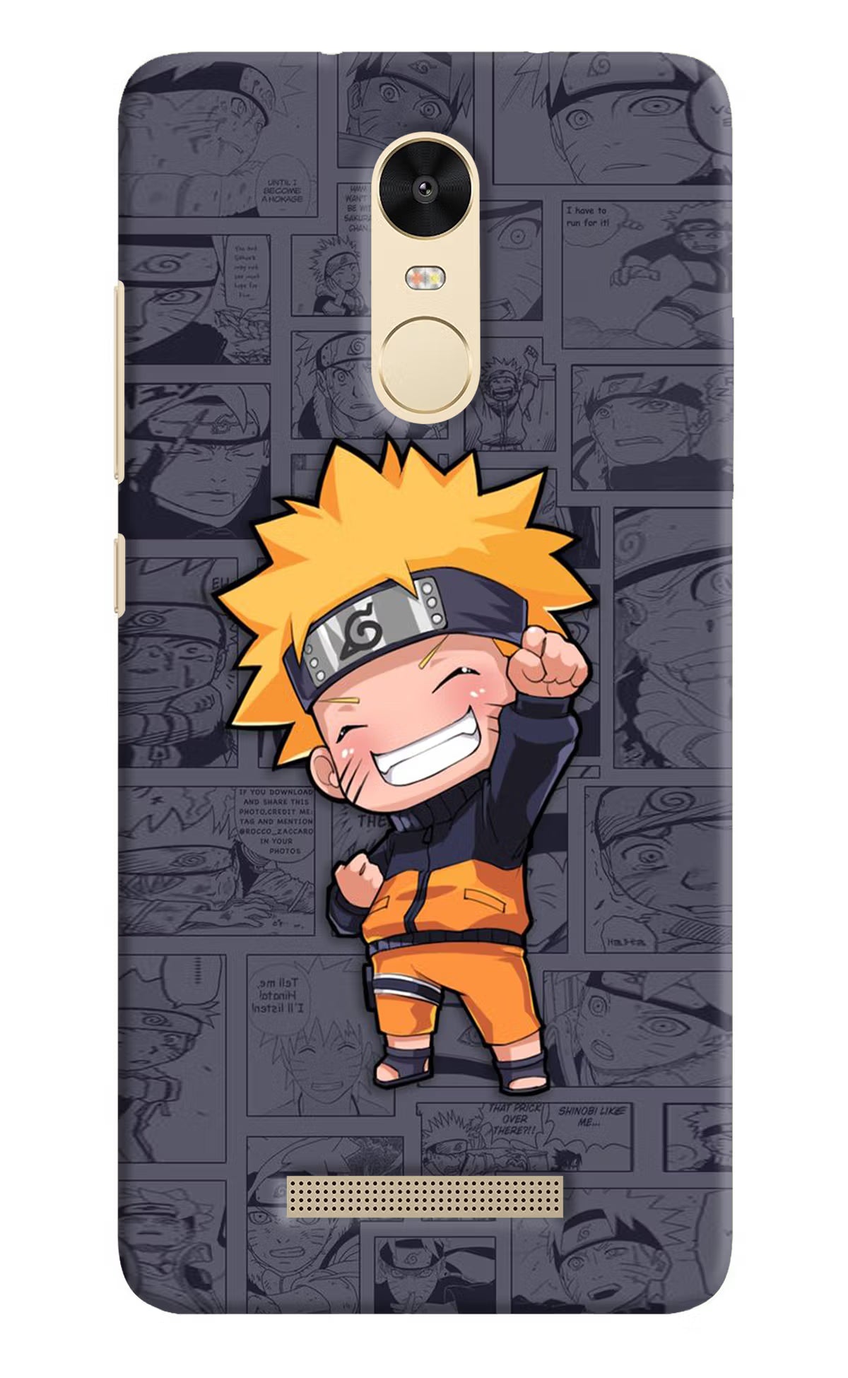 Chota Naruto Redmi Note 3 Hard Case Back Cover by Casekaro