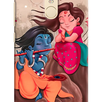 Radhe Krishna Redmi Note 3 Hard Case Back Cover by Casekaro