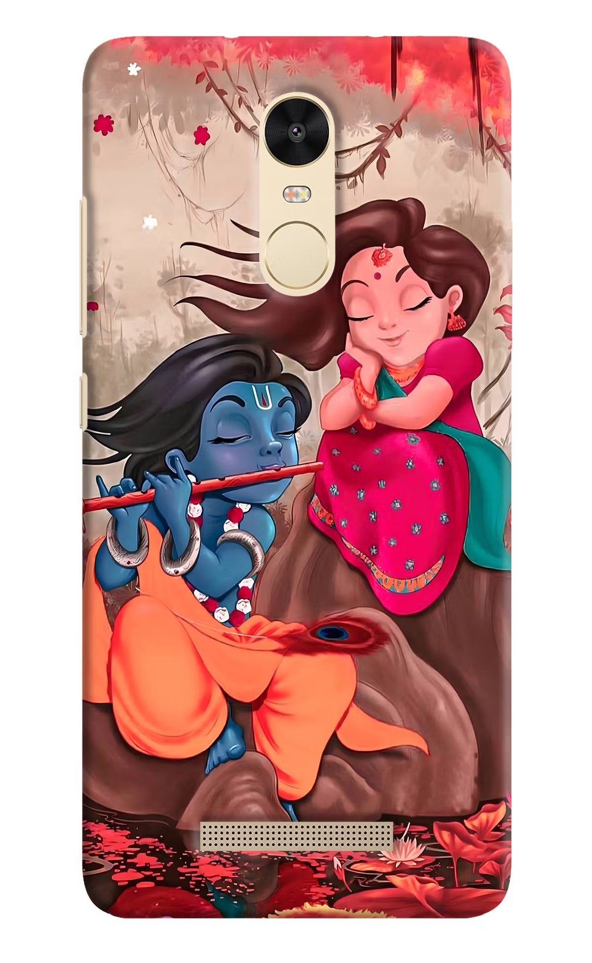 Radhe Krishna Redmi Note 3 Hard Case Back Cover by Casekaro