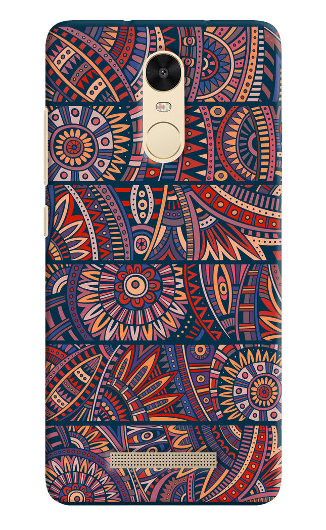 African Culture Design Redmi Note 3 Hard Case Back Cover by Casekaro