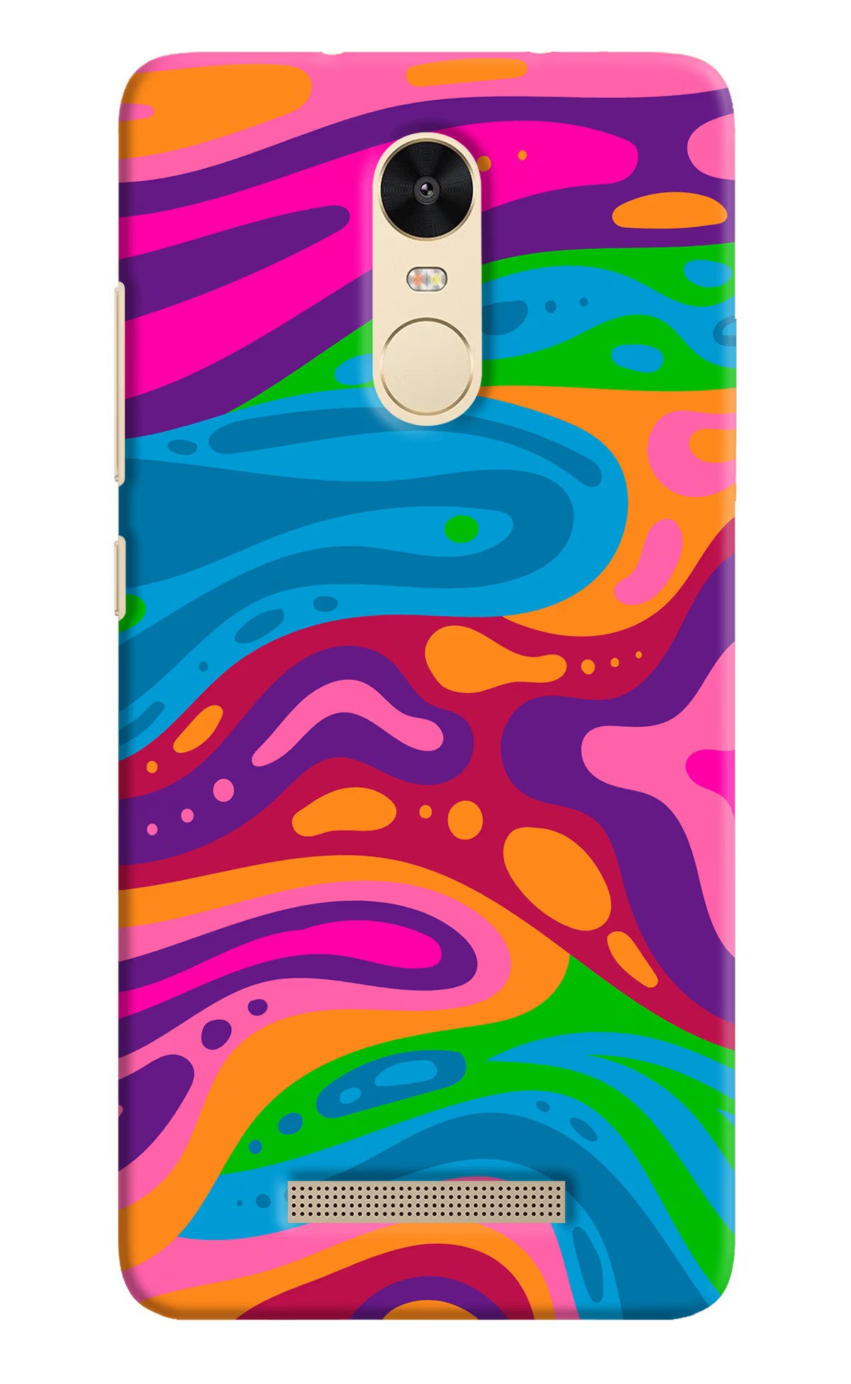 Trippy Pattern Redmi Note 3 Hard Case Back Cover by Casekaro