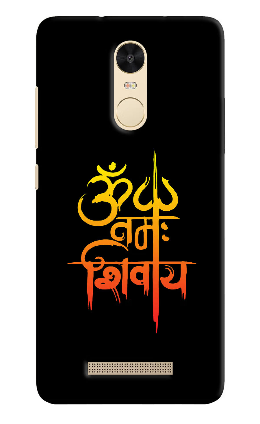 Om Namah Shivay Redmi Note 3 Back Cover, Hard case