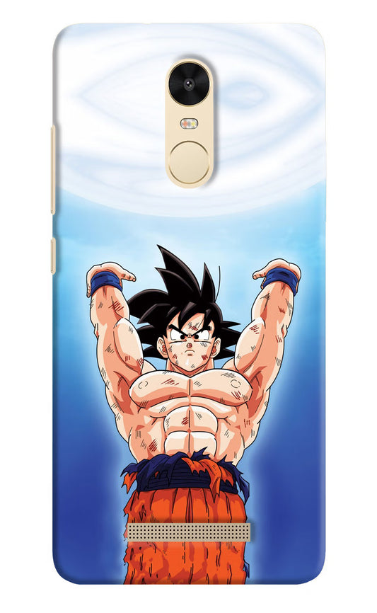 Goku Power Redmi Note 3 Hard Case Back Cover by Casekaro