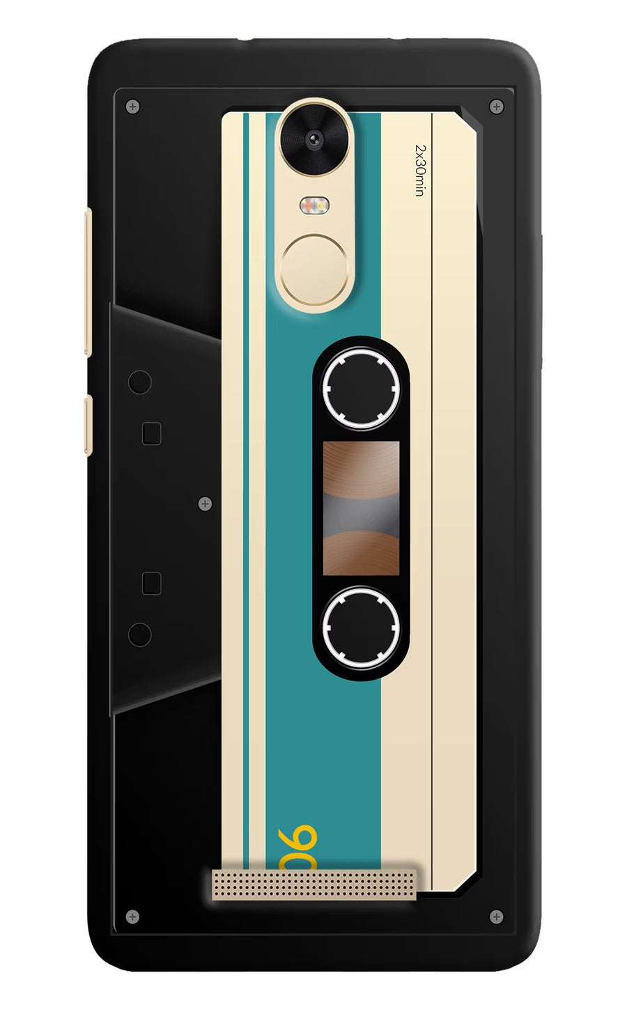 Cassette Redmi Note 3 Back Cover, Hard case