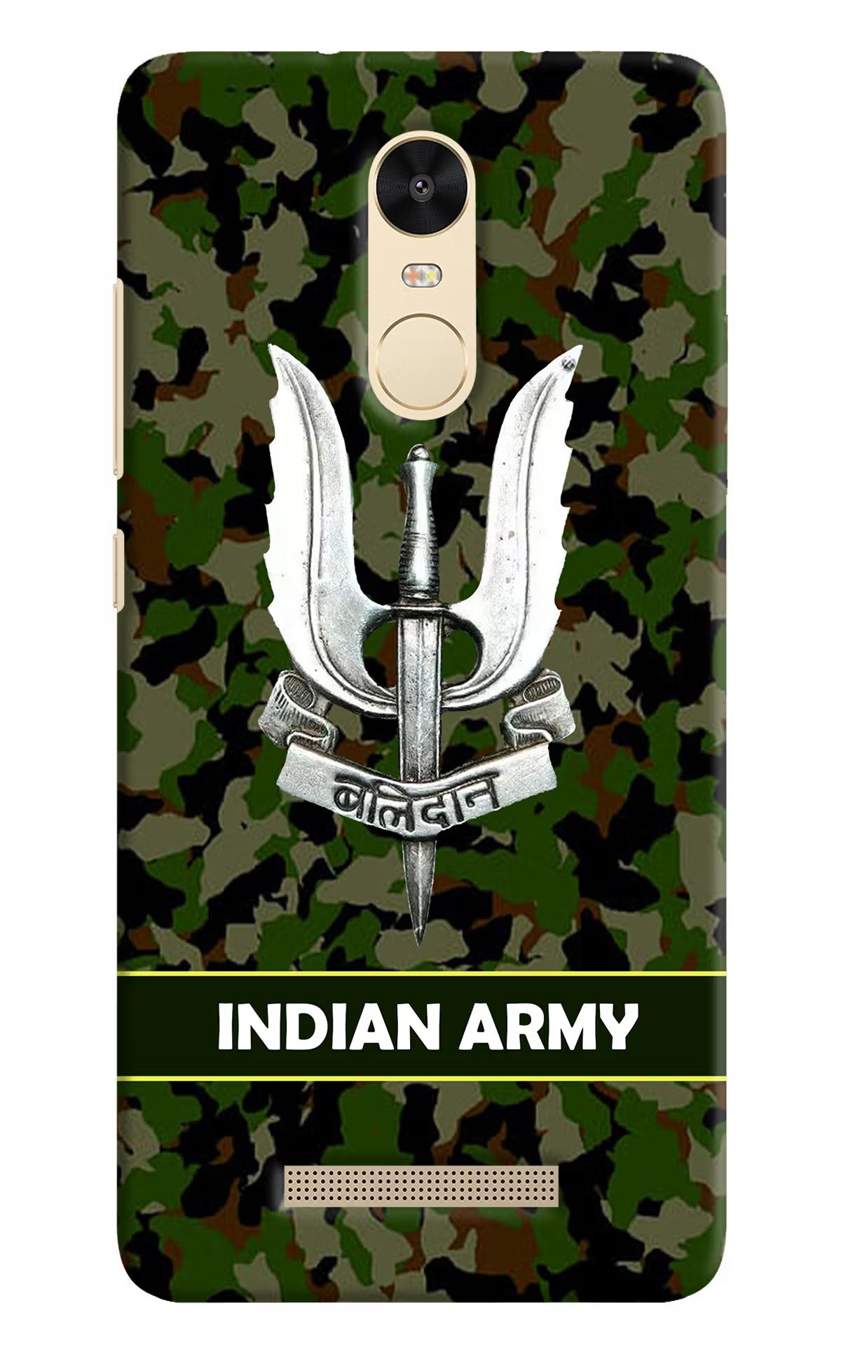 Balidan Indian Logo Redmi Note 3 Hard Case Back Cover by Casekaro