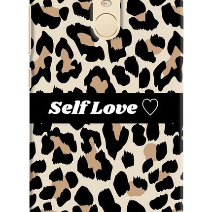 Leopard Print Self Love Redmi Note 3 Hard Case Back Cover by Casekaro
