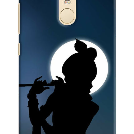 Shri Krishna Silhouette Redmi Note 3 Hard Case Back Cover by Casekaro