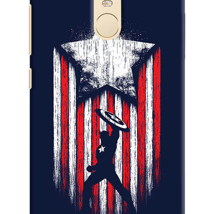 Captain America Marvel Art Redmi Note 3 Hard Case Back Cover by Casekaro