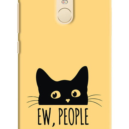 Ew People Catitude Redmi Note 3 Hard Case Back Cover by Casekaro