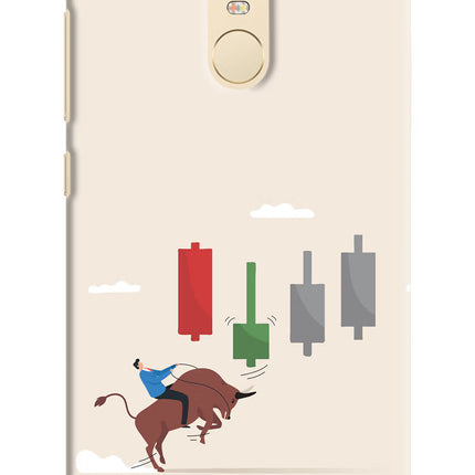 Bull Trading Momentum Redmi Note 3 Hard Case Back Cover by Casekaro