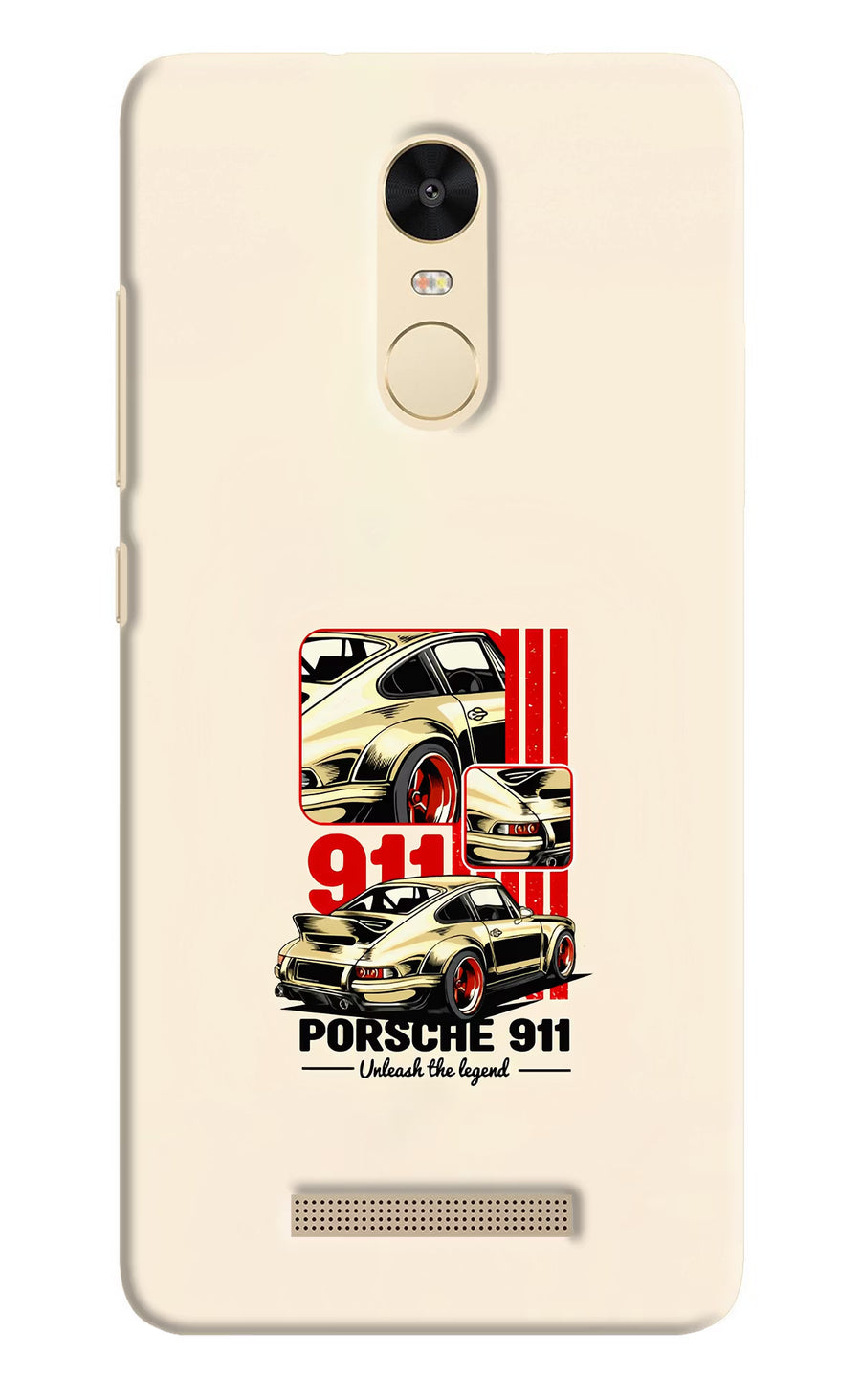 Classic Porsche 911 Redmi Note 3 Back Cover, Hard case