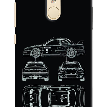 WRC'99 Redmi Note 3 Hard Case Back Cover by Casekaro