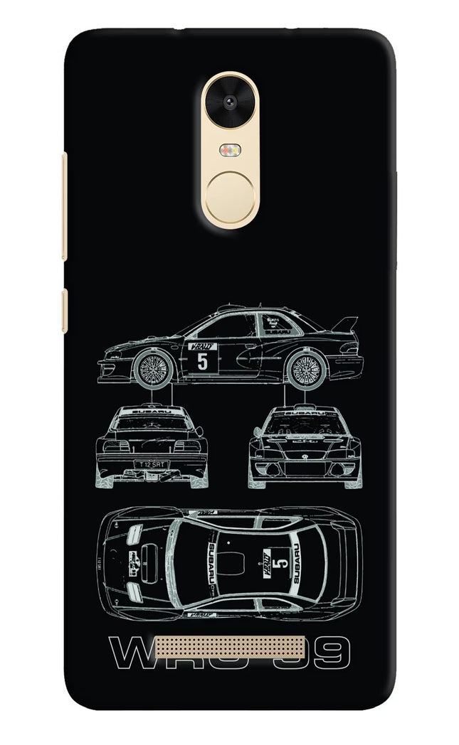 WRC'99 Redmi Note 3 Hard Case Back Cover by Casekaro