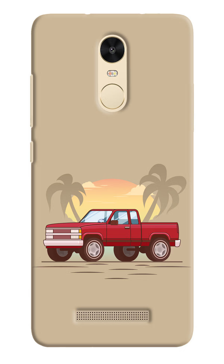 Desert Classic Drive Redmi Note 3 Back Cover, Hard case