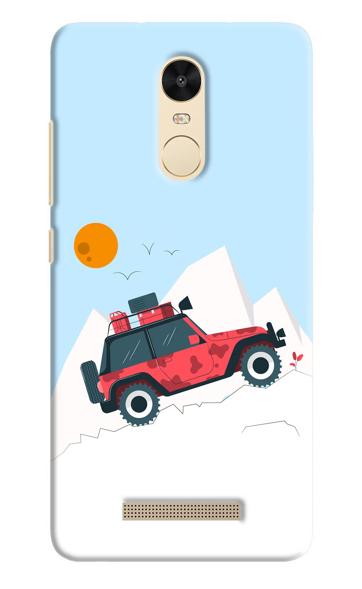 Mountain Trail Beast Redmi Note 3 Hard Case Back Cover by Casekaro