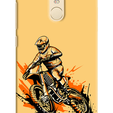 Off-Road Fury Redmi Note 3 Hard Case Back Cover by Casekaro