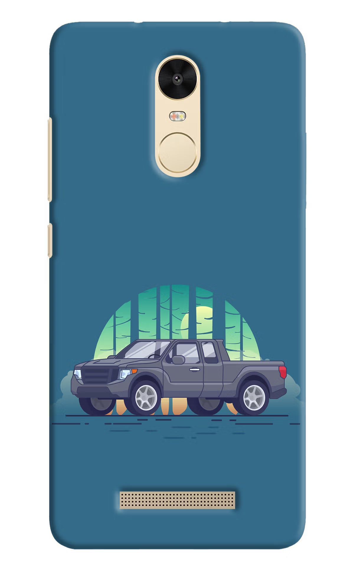 Retro Garage Vibe Redmi Note 3 Hard Case Back Cover by Casekaro