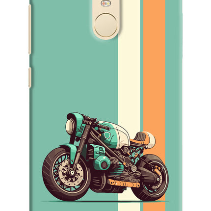 Striped Moto Drift Redmi Note 3 Hard Case Back Cover by Casekaro
