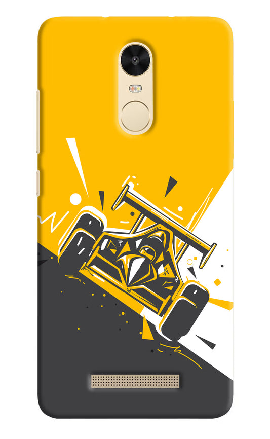 Track King Redmi Note 3 Hard Case Back Cover by Casekaro