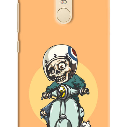 Undead Biker Redmi Note 3 Hard Case Back Cover by Casekaro