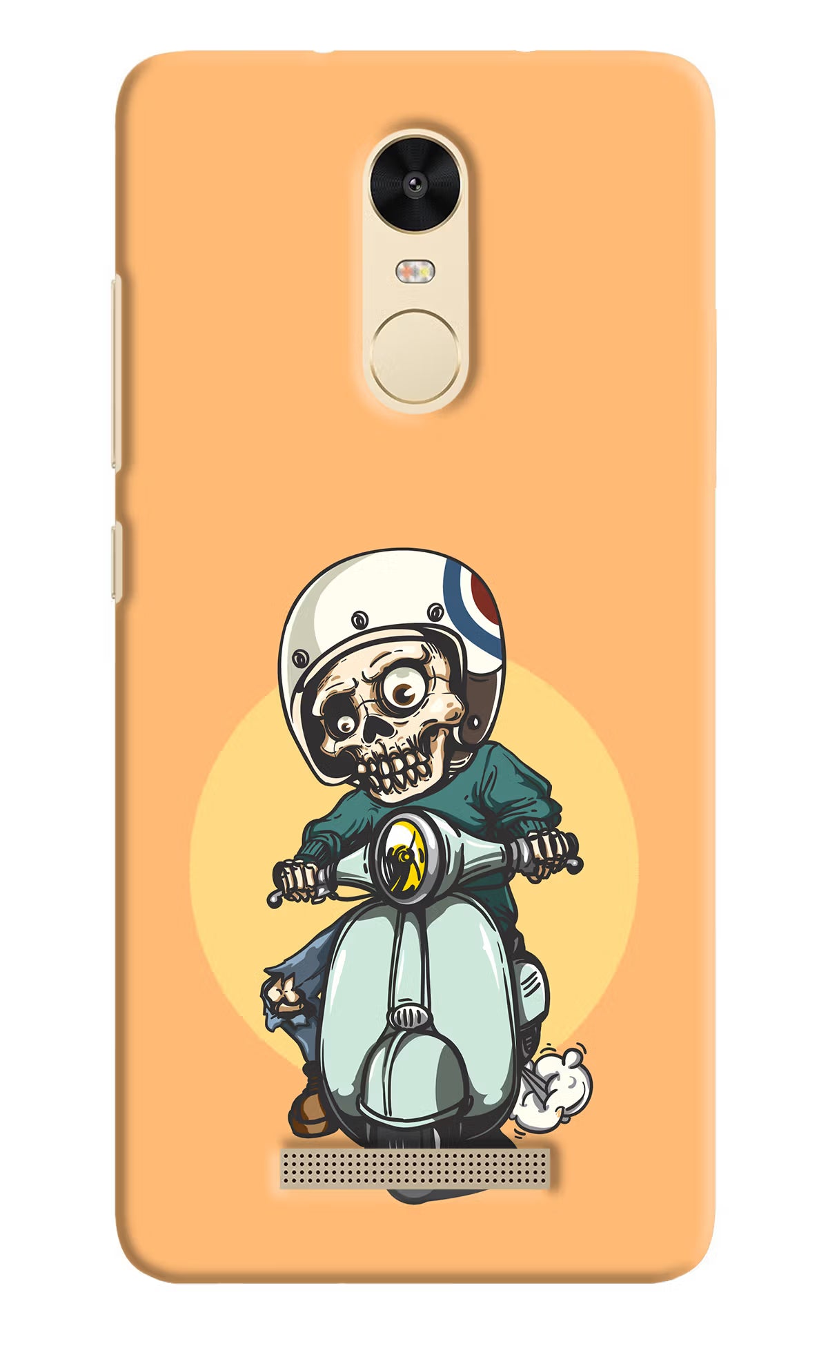 Undead Biker Redmi Note 3 Hard Case Back Cover by Casekaro