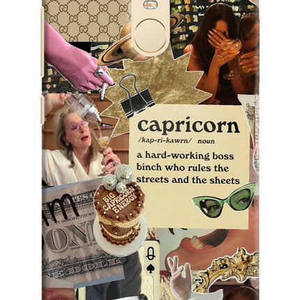 Capricorn Zodiac Redmi Note 3 Hard Case Back Cover by Casekaro