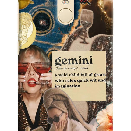Gemini Zodiac Redmi Note 3 Hard Case Back Cover by Casekaro