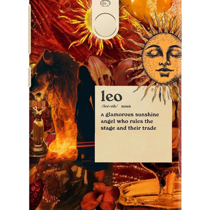 Leo Zodiac Redmi Note 3 Hard Case Back Cover by Casekaro