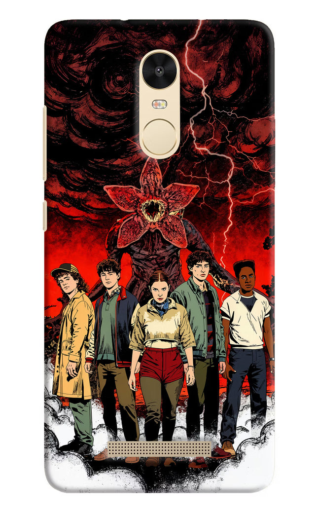 Ordinary Things Characters Redmi Note 3 Hard Case Back Cover by Casekaro