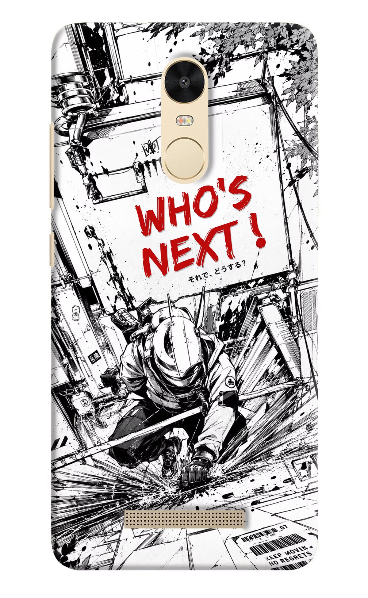 Who's Next Redmi Note 3 Hard Case Back Cover by Casekaro