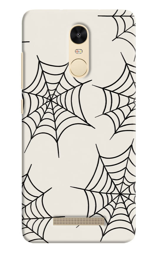 Spider Web Redmi Note 3 Hard Case Back Cover by Casekaro
