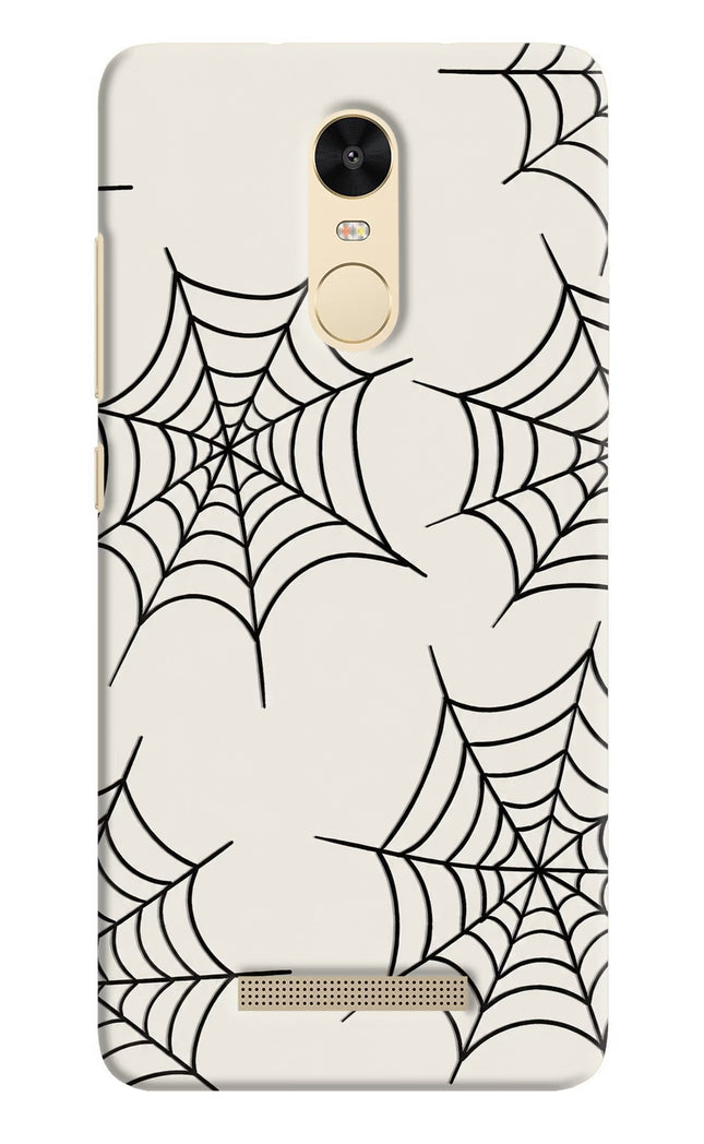 Spider Web Redmi Note 3 Hard Case Back Cover by Casekaro