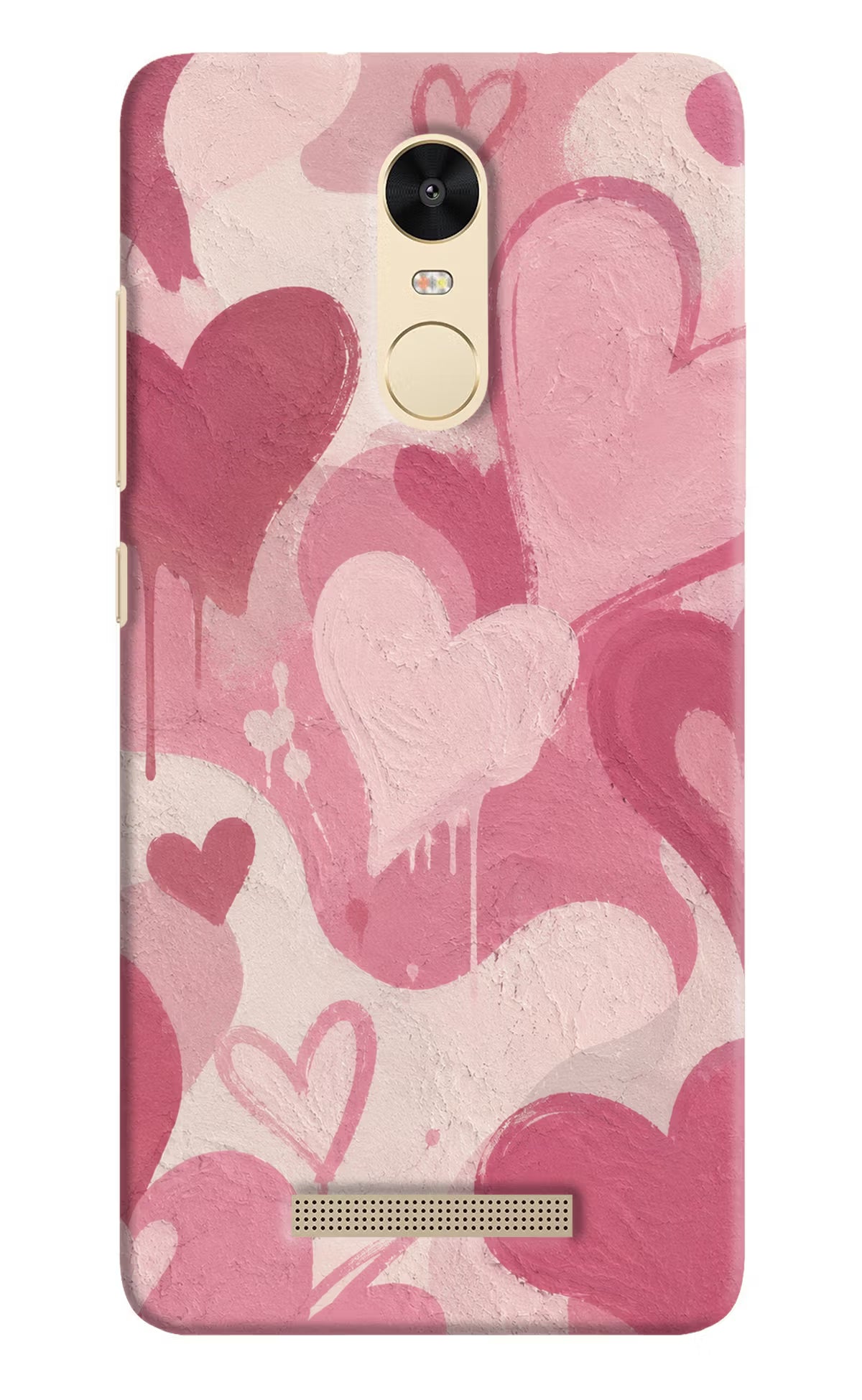 Hearty case Redmi Note 3 Back Cover
