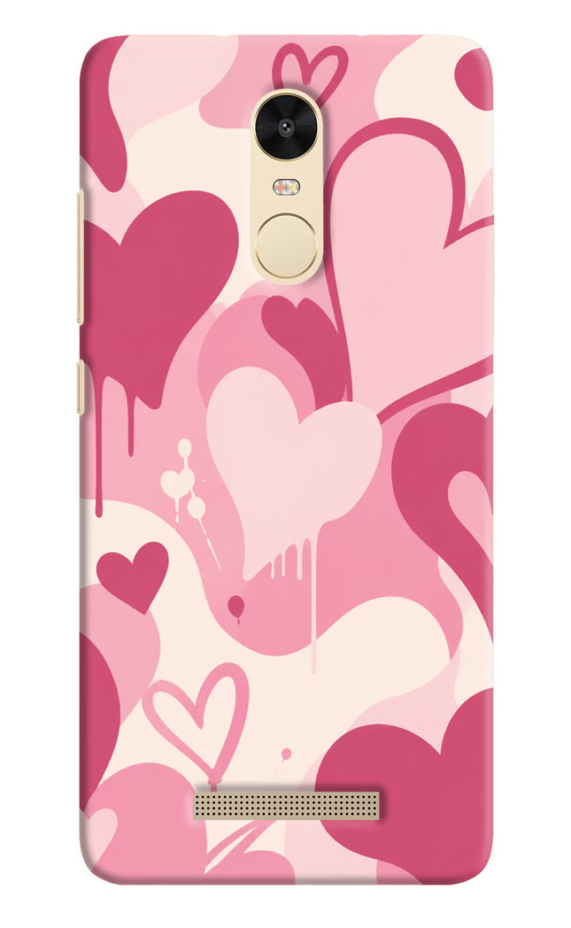 Hearty case Redmi Note 3 Hard Case Back Cover by Casekaro