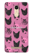Pink Cats Redmi Note 3 Hard Case Back Cover by Casekaro