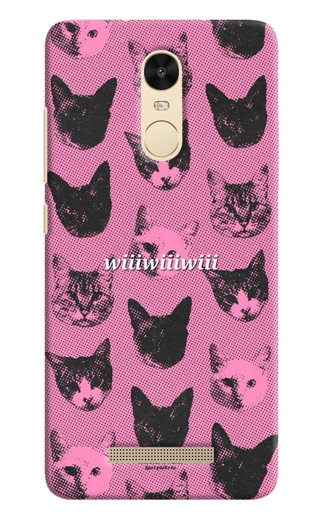 Pink Cats Redmi Note 3 Hard Case Back Cover by Casekaro
