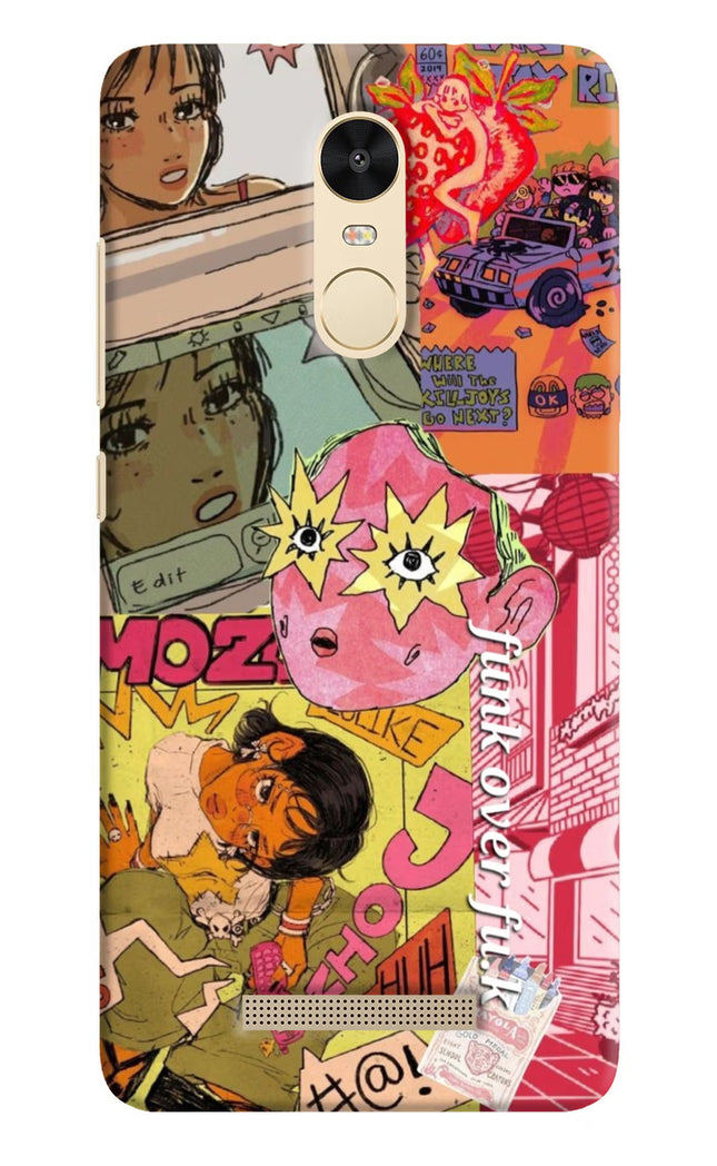 Funkover Redmi Note 3 Hard Case Back Cover by Casekaro
