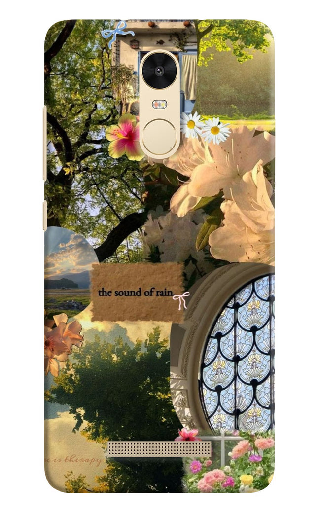 Rain Redmi Note 3 Hard Case Back Cover by Casekaro
