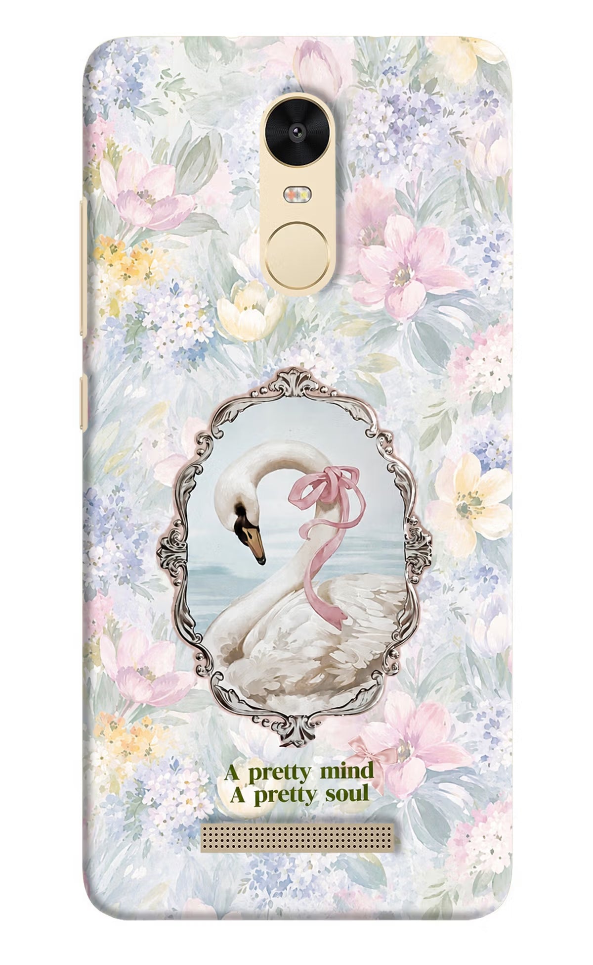 Pretty Mind Pretty Soul Redmi Note 3 Back Cover