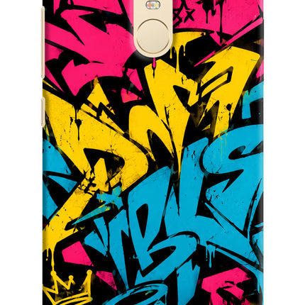Graffiti Vibe Redmi Note 3 Hard Case Back Cover by Casekaro