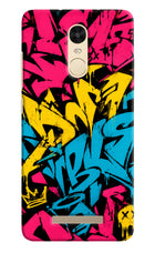 Graffiti Vibe Redmi Note 3 Hard Case Back Cover by Casekaro