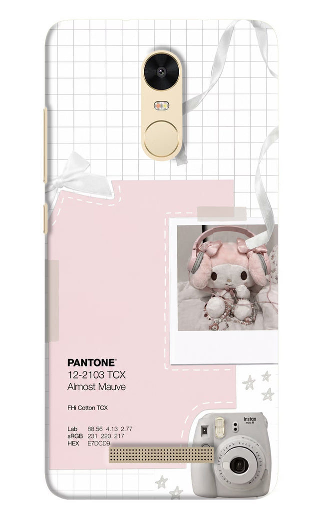 Pantone Asthetic Redmi Note 3 Hard Case Back Cover by Casekaro
