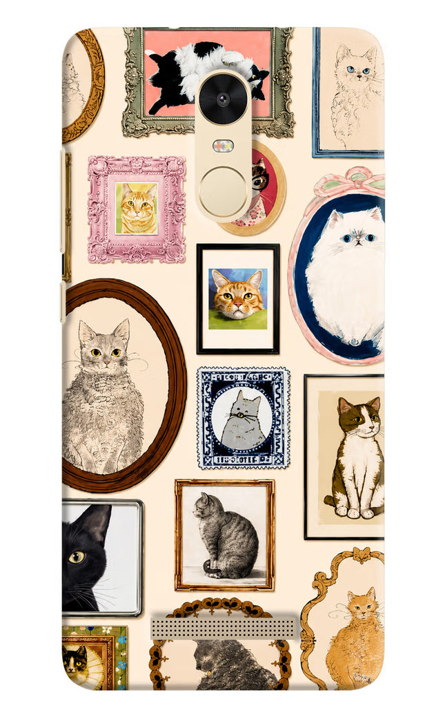 Mirror Cats Redmi Note 3 Hard Case Back Cover by Casekaro