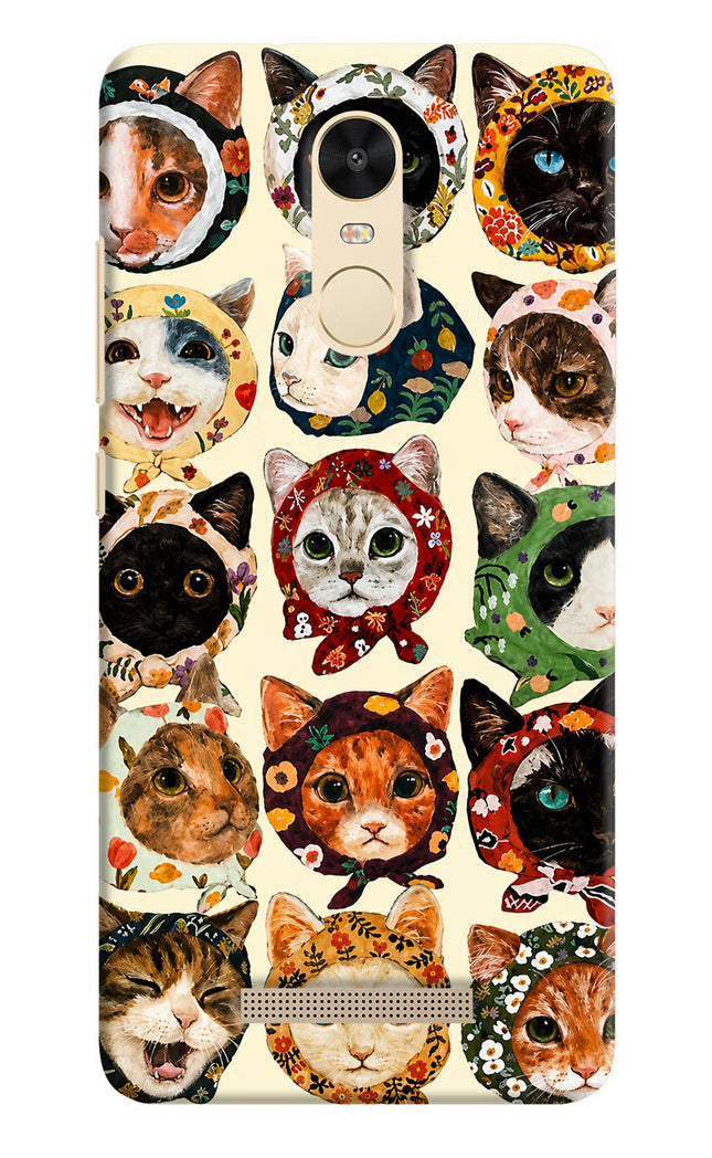 Cool Cat Redmi Note 3 Hard Case Back Cover by Casekaro